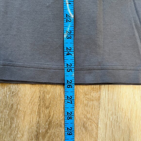 LANDS END 100% Cotton mock neck Womens Large - Picture 5 of 7